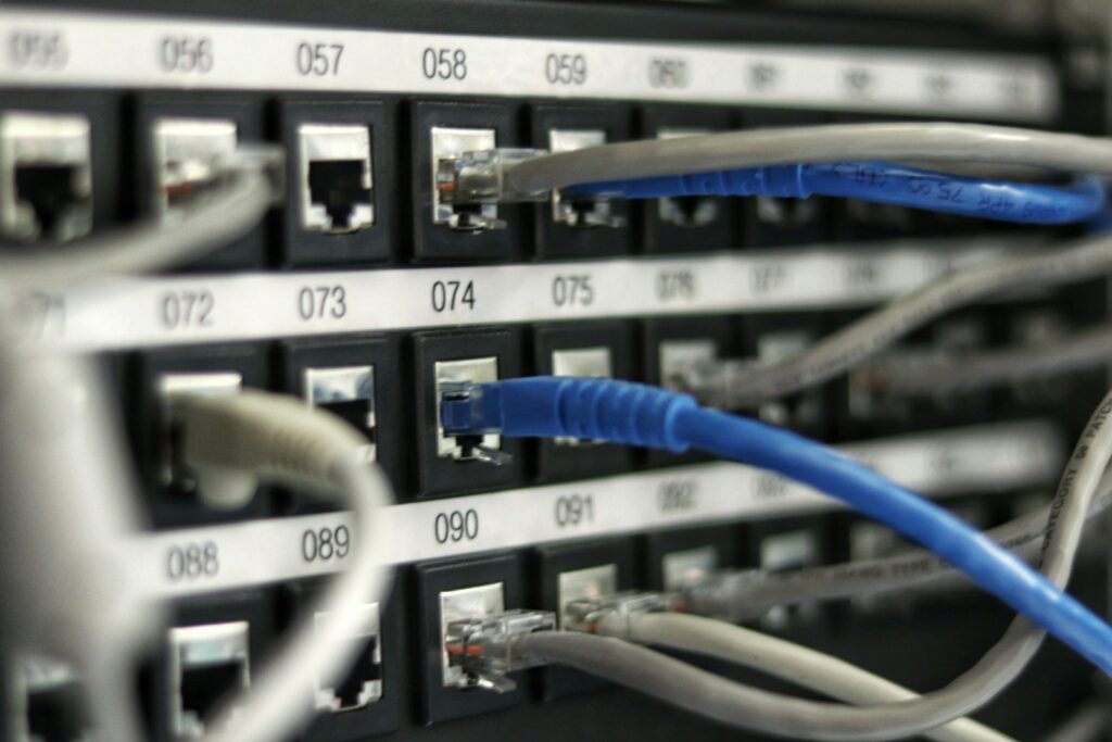 Data centre server racks