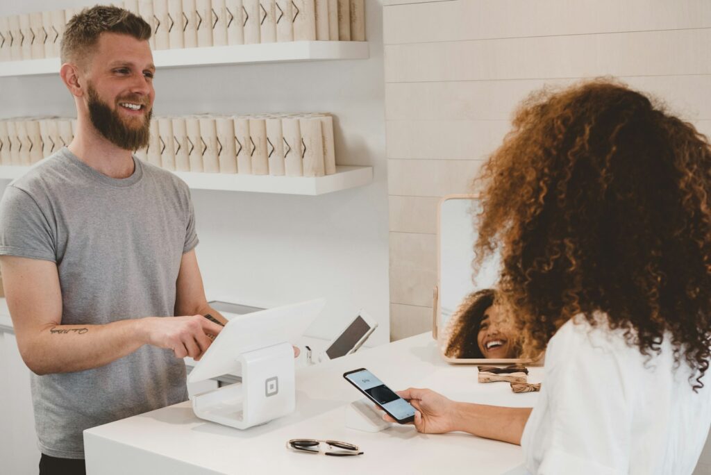 Retail checkout payment terminal